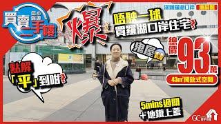 爆唔駛一球買羅湖口岸住宅?【深圳羅湖口岸 | 匯展閣 | 二手速遞】43平開放式空間總價93萬 | 點解平到咁？ | 鬼屋 | 5mins過關+地鐵上蓋【寰宇筍盤 | 上市公司附屬機構】粵港澳大灣區