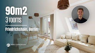 90m2 apartment in Friedrichshain  l APARTMENT TOUR