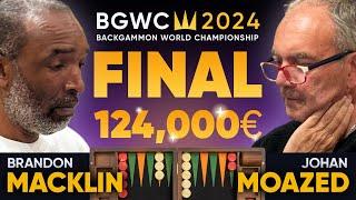 Backgammon World Championship 2024 - FINAL (Monte Carlo)