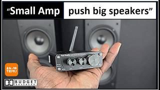 This Tiny TEMU Amp Really Impressed Me | FOSI Audio BT10A | 100W Stereo Amplifier