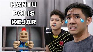 HANTU POLIS KEJAR  ESCAPE SIREN COP'S PRISON SCARY OBBY ROBLOX 