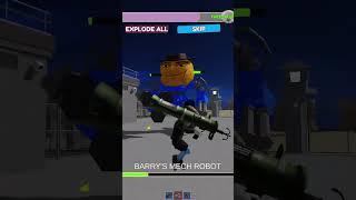 Escape DAGEDAGO CHICKEN BARRY'S FINAL BOSS #shorts #roblox #robloxcommunity