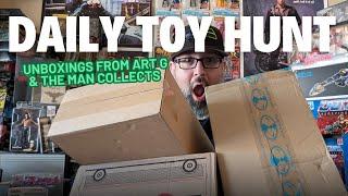 Daily Toy Hunt & Unboxing Packages from @ArtGcollection & @TheManCollects