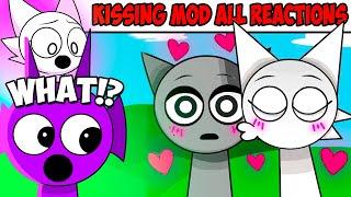 Durple & Wenda Sprunki Incredibox React to All Reactions Sprunki Sinner Edition  / Kissing Mod