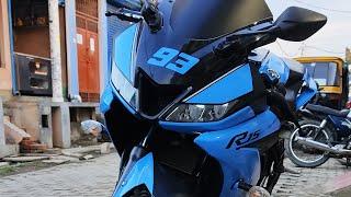 R15 #v.3 full sky #blue #wrap by Ms wrap modification more info follow on Instagram @ms wrap