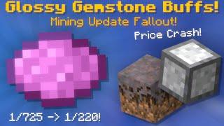 Glossy Gemstone Buffs! Major Price Drops! Insane Gemstone Powder Setup! (Hypixel Skyblock News!)