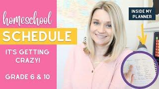 HOMESCHOOL ROUTINE 2022-2023 | Our loose homeschool schedule | Homeschooling