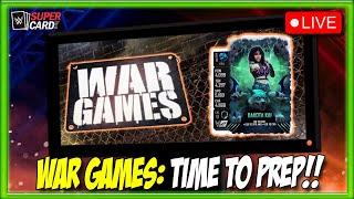  LIVE STREAM -  Women's War Games Prep Day  WWE SuperCard Season 11