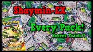 HOW TO PULL A SHAYMIN-EX! GUARANTEED PULLS! EVERY PACK!