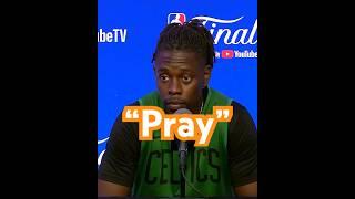 Jrue Holiday’s hilarious response to guarding Kyrie question