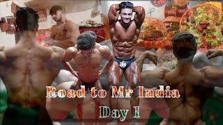 Day After Competition: Eating Big and Beginning India's Prep | full back workout & hams and glutes