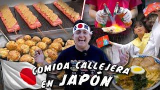 Comida callejera en Tokyo, Japón  lo mejor de la comida japonesa 