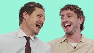 pedro pascal & paul mescal making each other giggle for 6 minutes