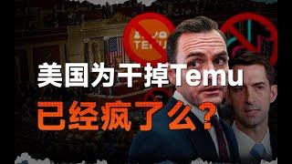 花10亿美元，收7亿关税，美国为干掉Temu已经疯了么？【饭统戴老板】