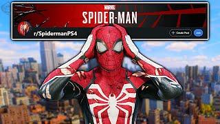 the Insomniac Spider-Man community has gone insane...