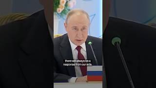 Putin Says Russia Struck Ukraine Power System With New Missile