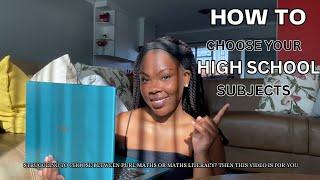 HOW TO CHOOSE YOUR  HIGH SCHOOL SUBJECTS | GRADE 10 SUBJECT CHOICE | PURE OR MATHS LITERACY | Advice