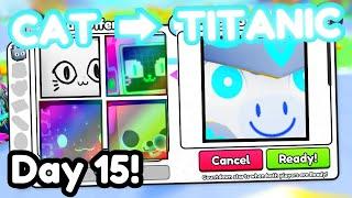 Cat to Titanic #15 - THE GREATEST COMEBACK! 9B+ Gems Profit! (Pet Simulator 99)