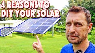 4 HUGE Reasons To Build Your Own Solar Power System!