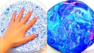 Relaxing and Satisfying Slime Videos #681 //Fast Version // Slime ASMR //