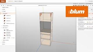 Cabinet Configurator – Planning a kitchen cabinet with oven | Blum