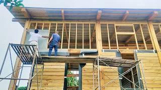 FULL VIDEO: Renovating an old house/ 100 days of building a wooden house with 漫夏来Man Xia Lai/ DIY