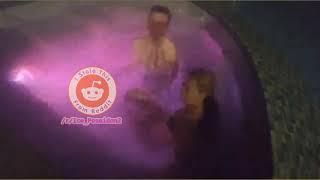 Tracksuit Andy with Cassandra in the hot tub. Tracksuit Andy is an Incel