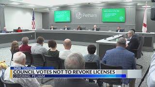 Pelham City Council decides on business licenses