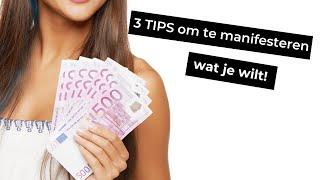 Niet gewonnen? 3 TIPS hoe je het GELD alsnog manifesteert !