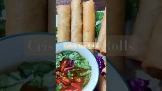 Very crunchy and delicious, #eggrolls, #asianfood, #easyrecipe, #khmerfood, #friedfood, #viralfoods