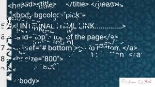 Internal html link  | html tutorial | ss computer classes