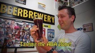 Tasting the Arrogant Bastard Ale clone!