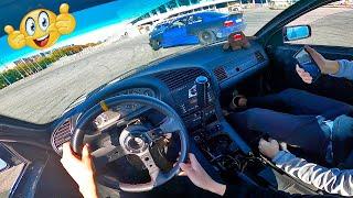 BMW E36 STREET DRIFT POV #20