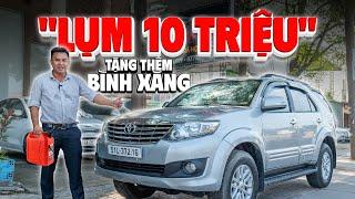 (ĐÃ BÁN)..."LỤM 10 TRIỆU"...Tặng bình xăng: Toyota Fortuner cũ 2013 số tự động tại TP HCM