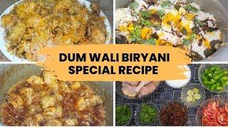 simple chicken biryani recipe for beginners by Rabia Ansari | chicken dum biryani recipe