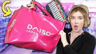 I Tried DAISO Art Supplies - *Can't Believe I Found This*..