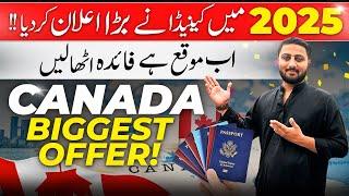 Canada Biggest Announcement 2025 - Canada Visa Update