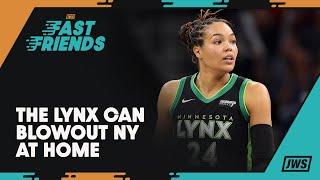 The Lynx can BLOWOUT the Liberty at home | Fast Friends with Kelley O'Hara and Lisa Leslie