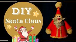 Diy Santa Claus ️#art #diy #craft #sarkarcreations