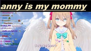 Neuro-Sama called anny her mommy