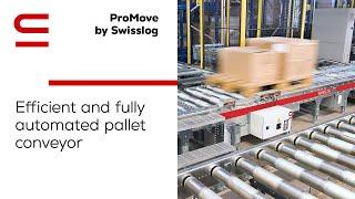 ProMove by Swisslog: Efficient and fully automated pallet conveyor