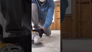 LONG journey of the POLISHED CONCRETE floor in 60 seconds