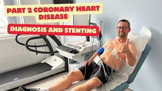 Part 2 |  Testing for Coronary heart disease and the fitting of stents. It's a long one!!!!!