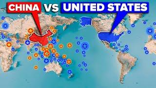 CHINA vs UNITED STATES - Military/Army Base Comparison (Compilation)