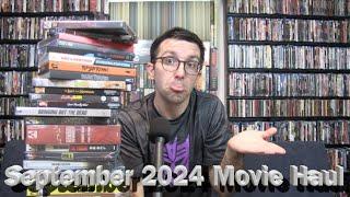 September 2024 4K & Blu Ray Movie Haul