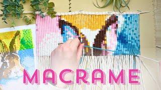 Macrame with me | PLUS a deep life chat