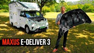  MAXUS e-Deliver 3 z zabudową e-LAMbox S •  4K • Auto Made in China