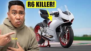 THE DUCATI PANIGALE V2 KILLED THE YAMAHA R6!