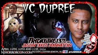 VC DUPREE AT NJ HORROR CON APRIL 2024