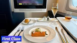 $13,489 British Airways A380 First Class | London󠁧󠁢󠁥󠁮󠁧󠁿 to Boston Flight | 4K Full Review